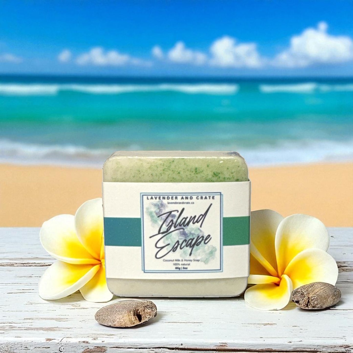 Summer Coconut Milk & Honey Soap Bar